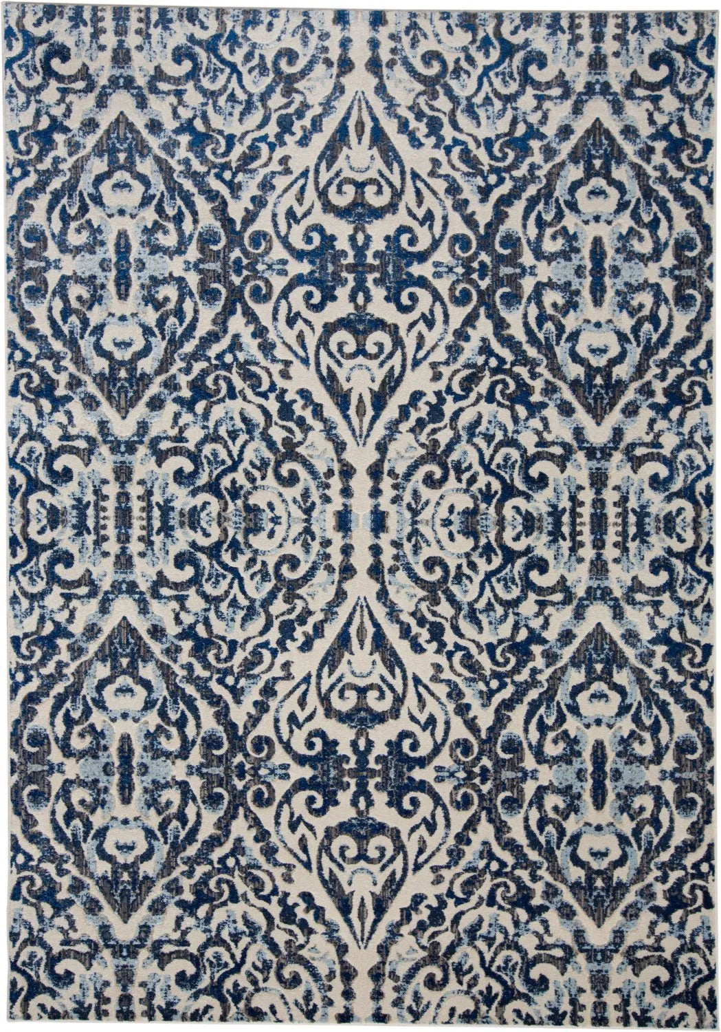 Milton 3466F Blue/Ivory Rug - Baconco