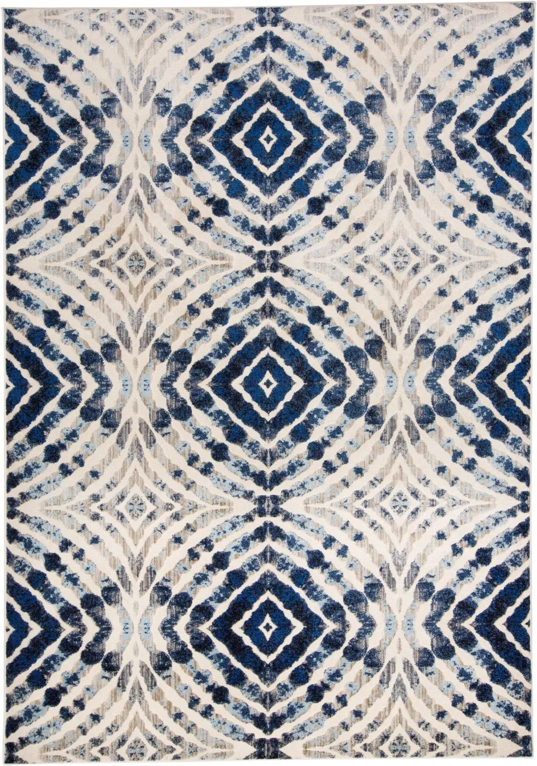 Milton 3469F Blue/Ivory Rug - Baconco