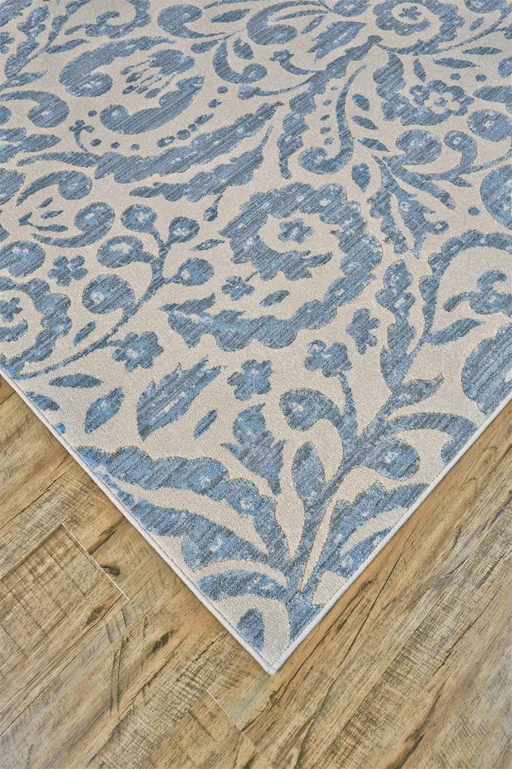 Milton 3473F Blue/Ivory Rug - Baconco