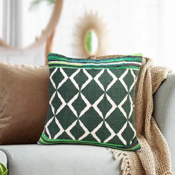 Mindy 07872GMI Green/Multi Pillow - Baconco