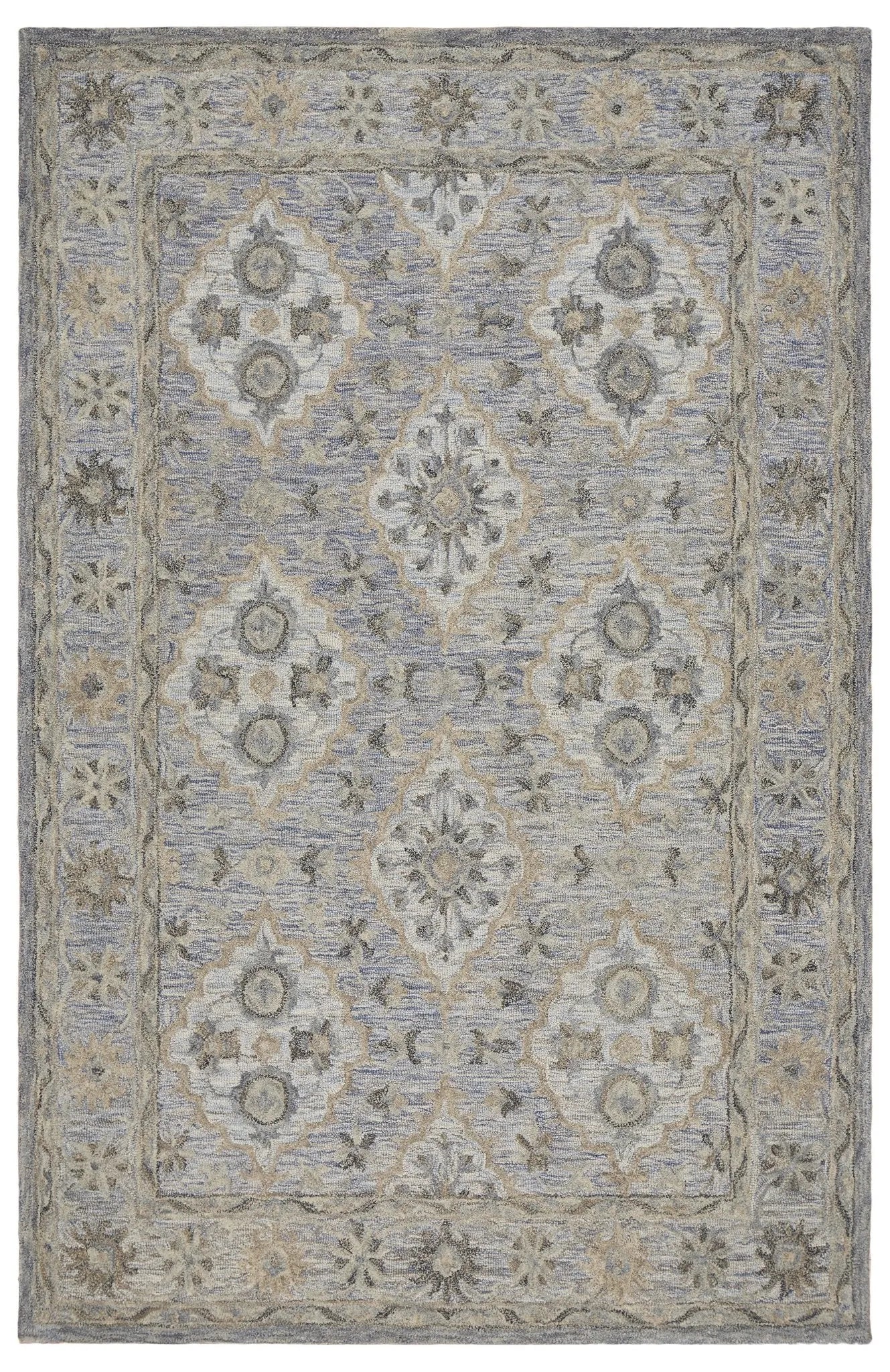 Modern Traditions LR81285 Blue Rug - Baconco