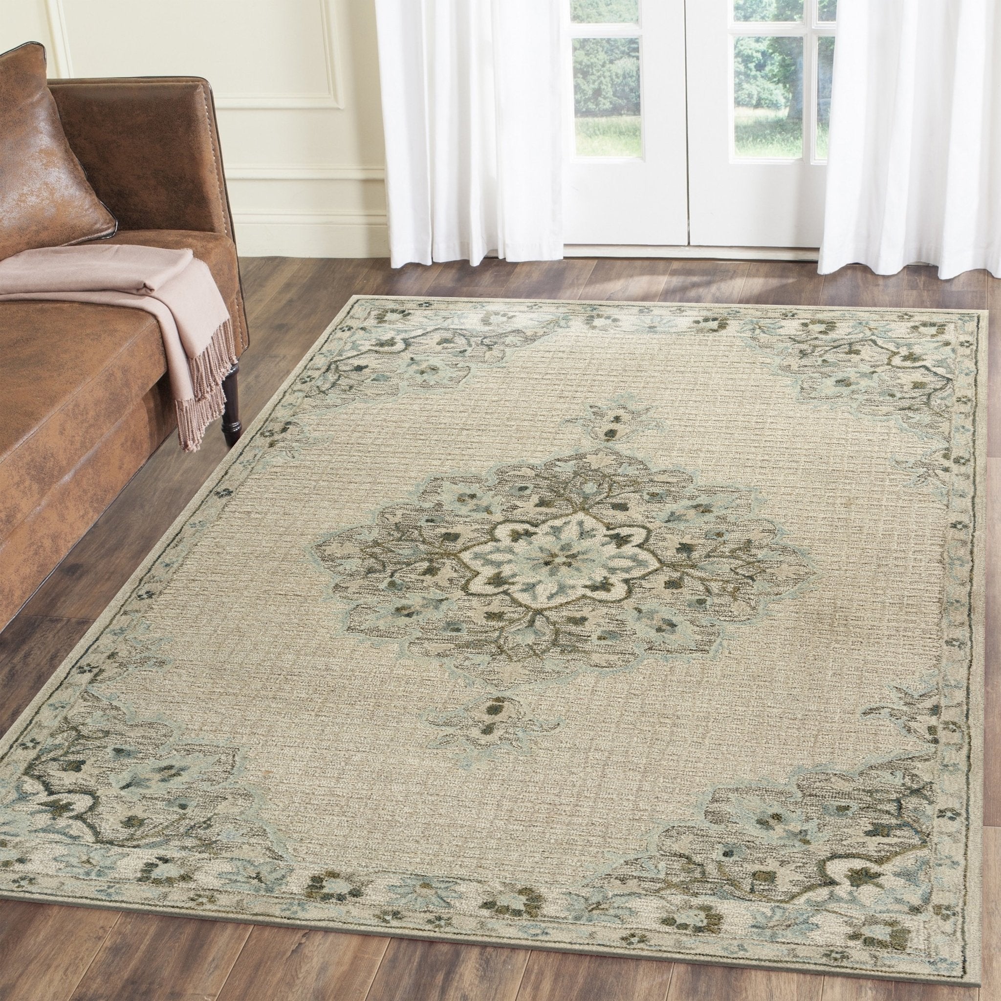 Modern Traditions LR81292 Ivory Rug - Baconco