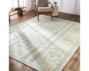 Monarch MNR01 Sky Grey/Ivory Rug - Baconco