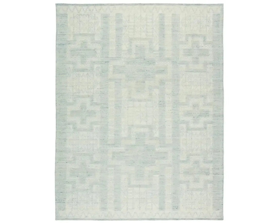 Monarch MNR01 Sky Grey/Ivory Rug - Baconco