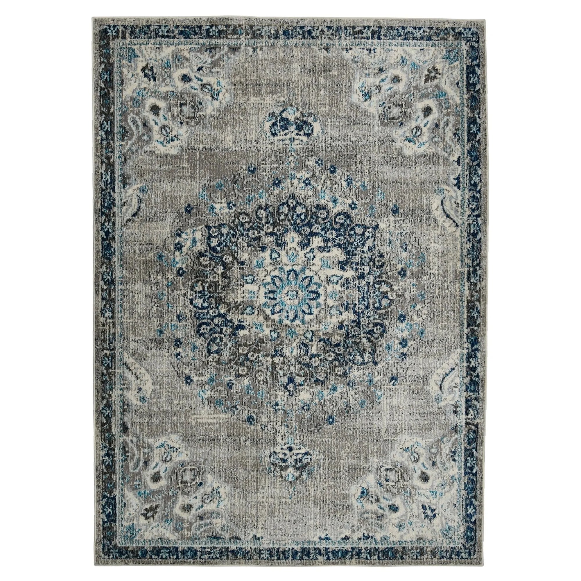 Montana MON-14 Teal Rug - Baconco