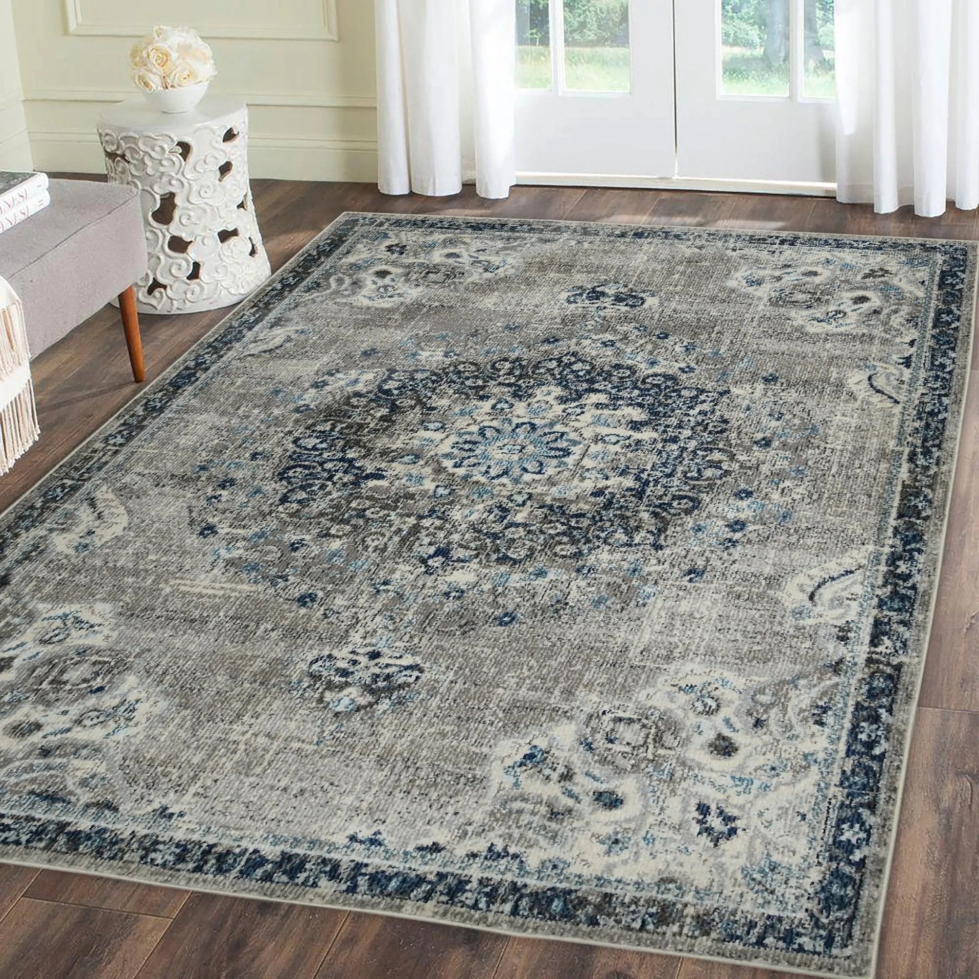 Montana MON-14 Teal Rug - Baconco