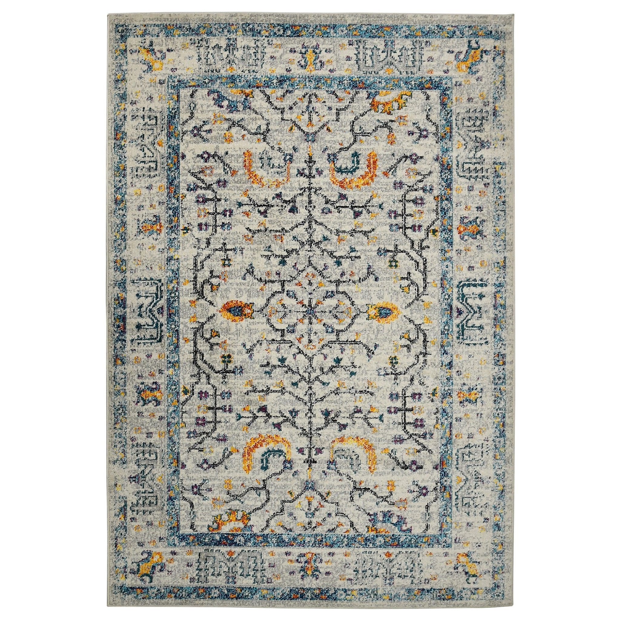 Montana MON-4 Ivory/Yellow Rug - Baconco