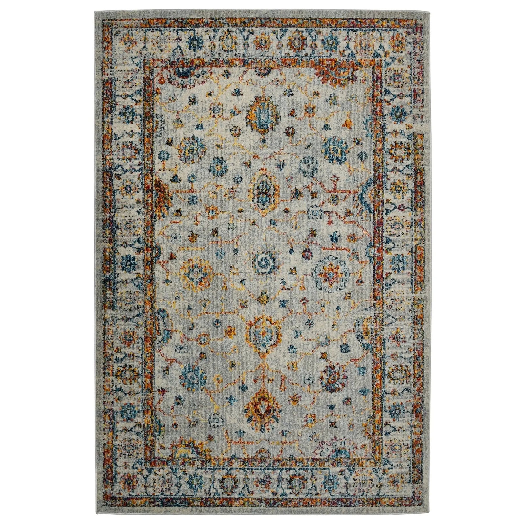 Montana MON-5 Ivory/Orange Rug - Baconco