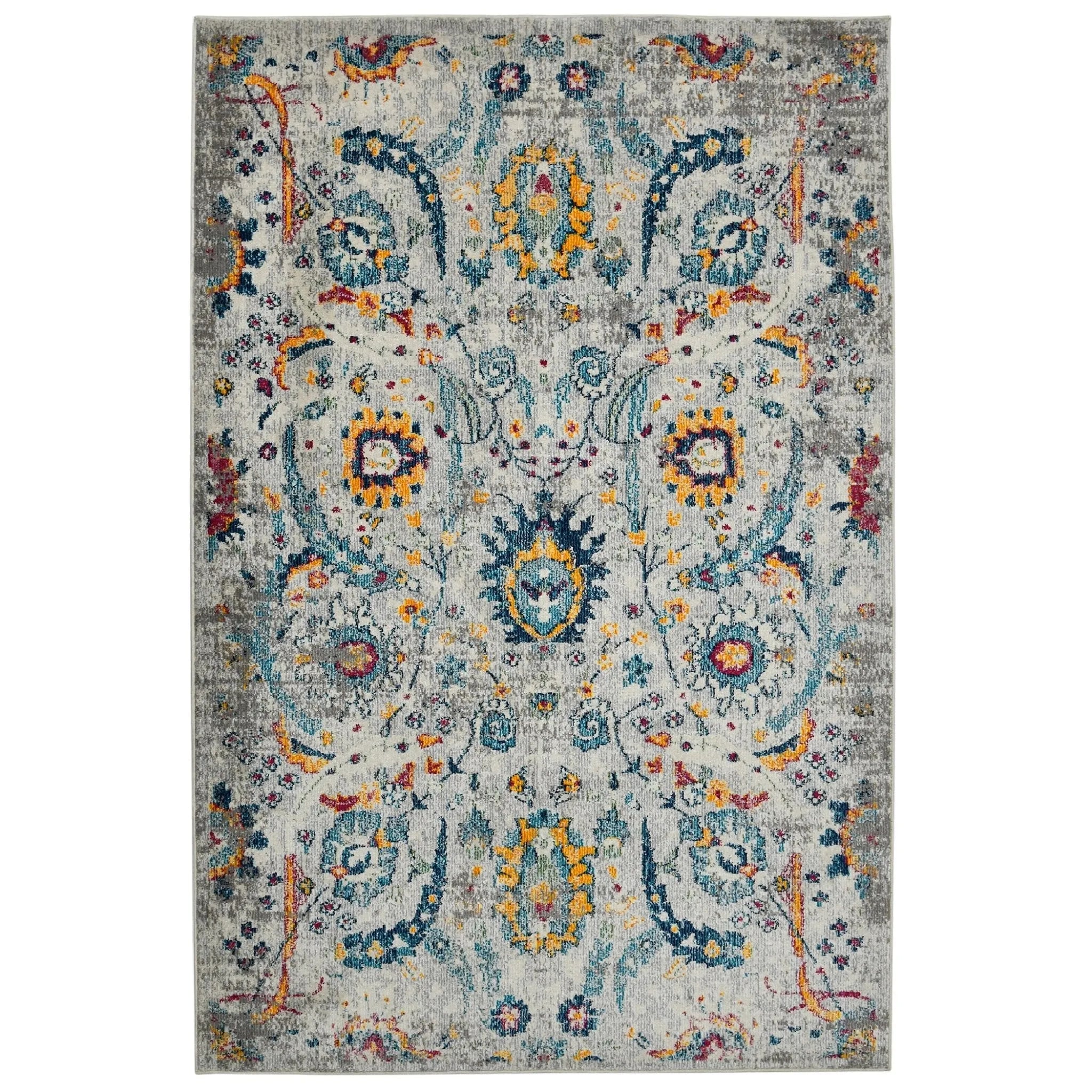 Montana MON-7 Ivory/Orange Rug - Baconco