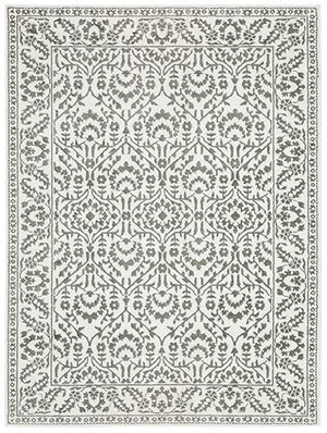 Montecito 2062H Grey/White Rug - Baconco