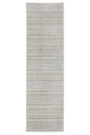 Montecito 4929E White/Grey Rug - Baconco