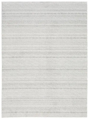 Montecito 4929E White/Grey Rug - Baconco