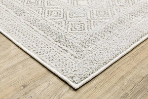 Montecito 94W White Rug - Baconco