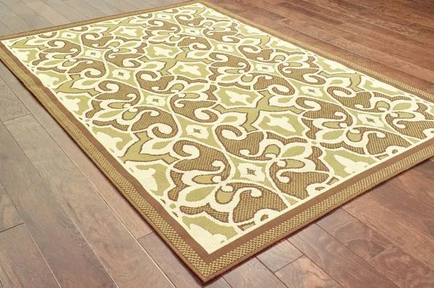 Montego 2335G Green/ Ivory Rug - Baconco