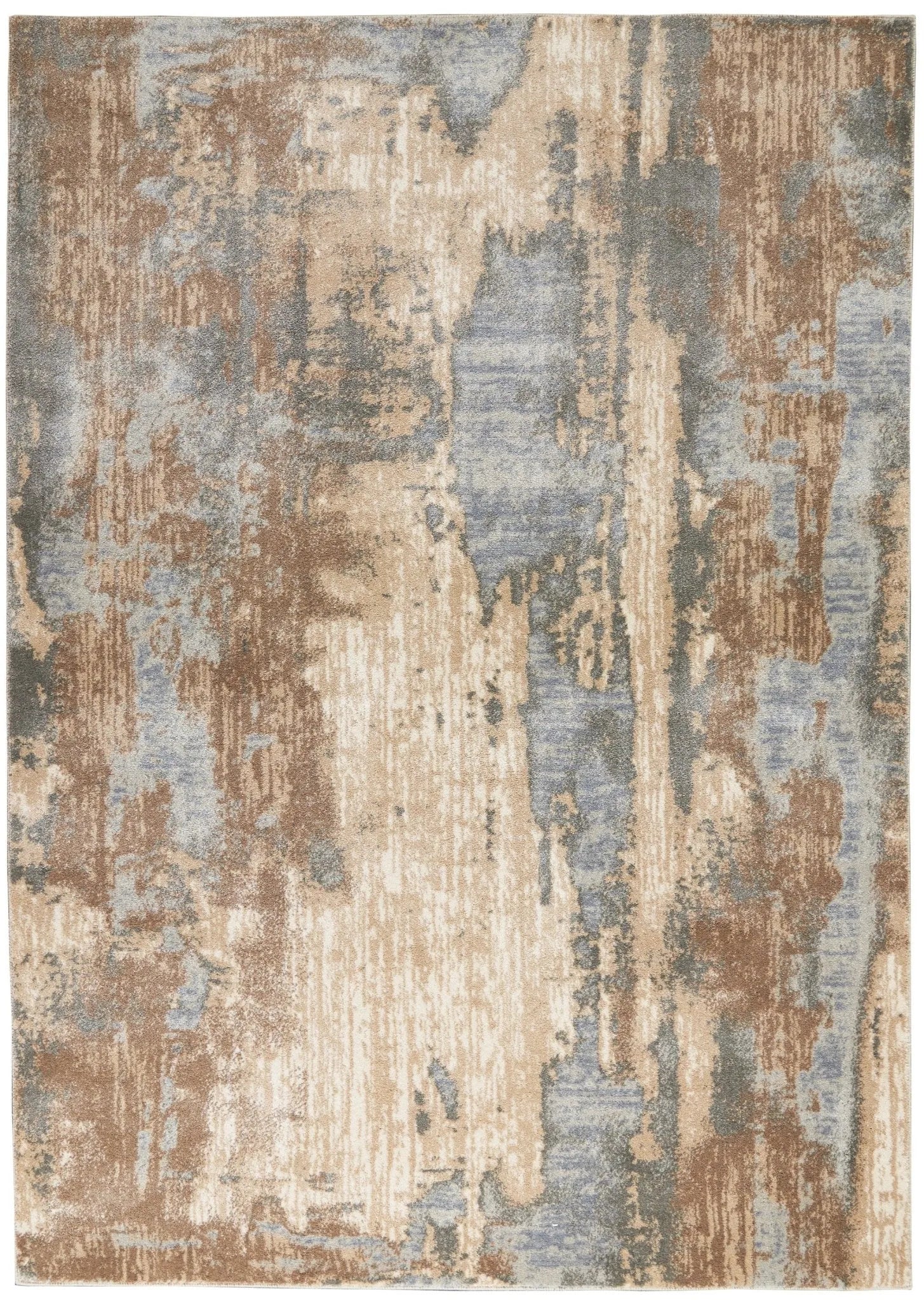 Moroccan Celebration by Kathy ireland KI386 Grey/Beige Rug - Baconco