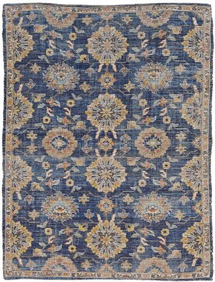 Morris 2229 Chloe Blue Rugs - Baconco