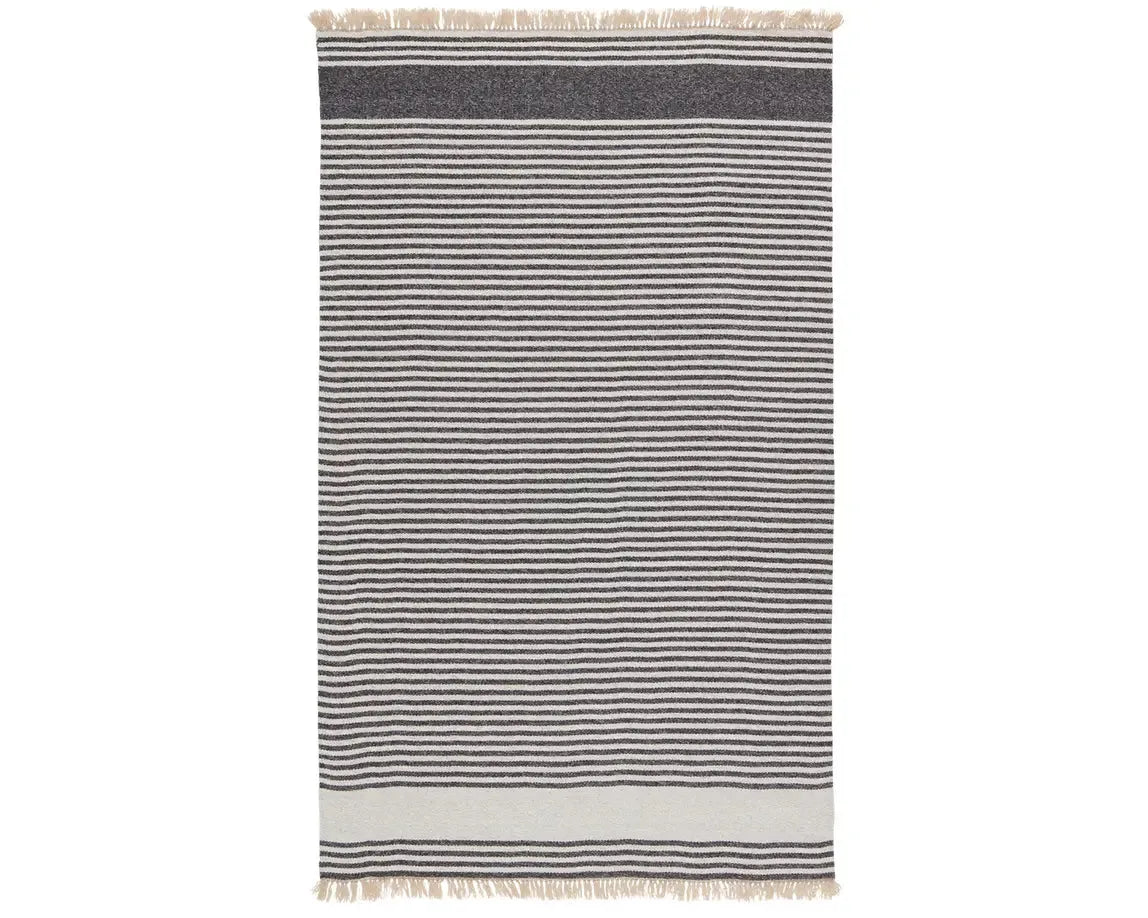 Morro Bay MRB01 Dark Grey/Beige Rug - Baconco