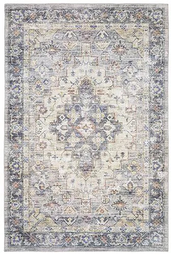 Myers Park Myp02 Blue/Gold Rug - Baconco