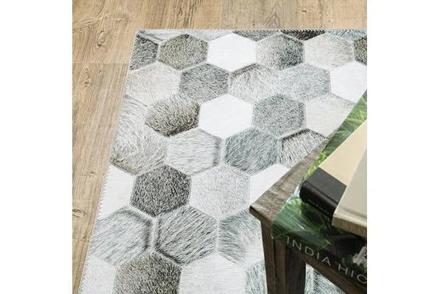 Myers Park Myp17 Grey/Charcoal Rug - Baconco