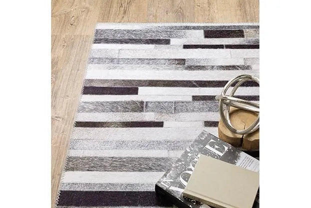 Myers Park Myp19 Grey/Charcoal Rug - Baconco