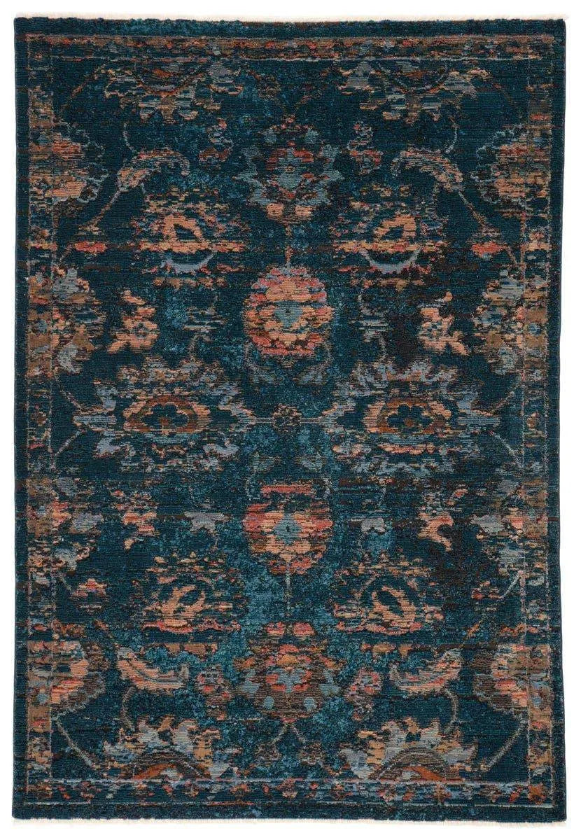 Myriad Myd04 Milana Blue/Blush Rug - Baconco