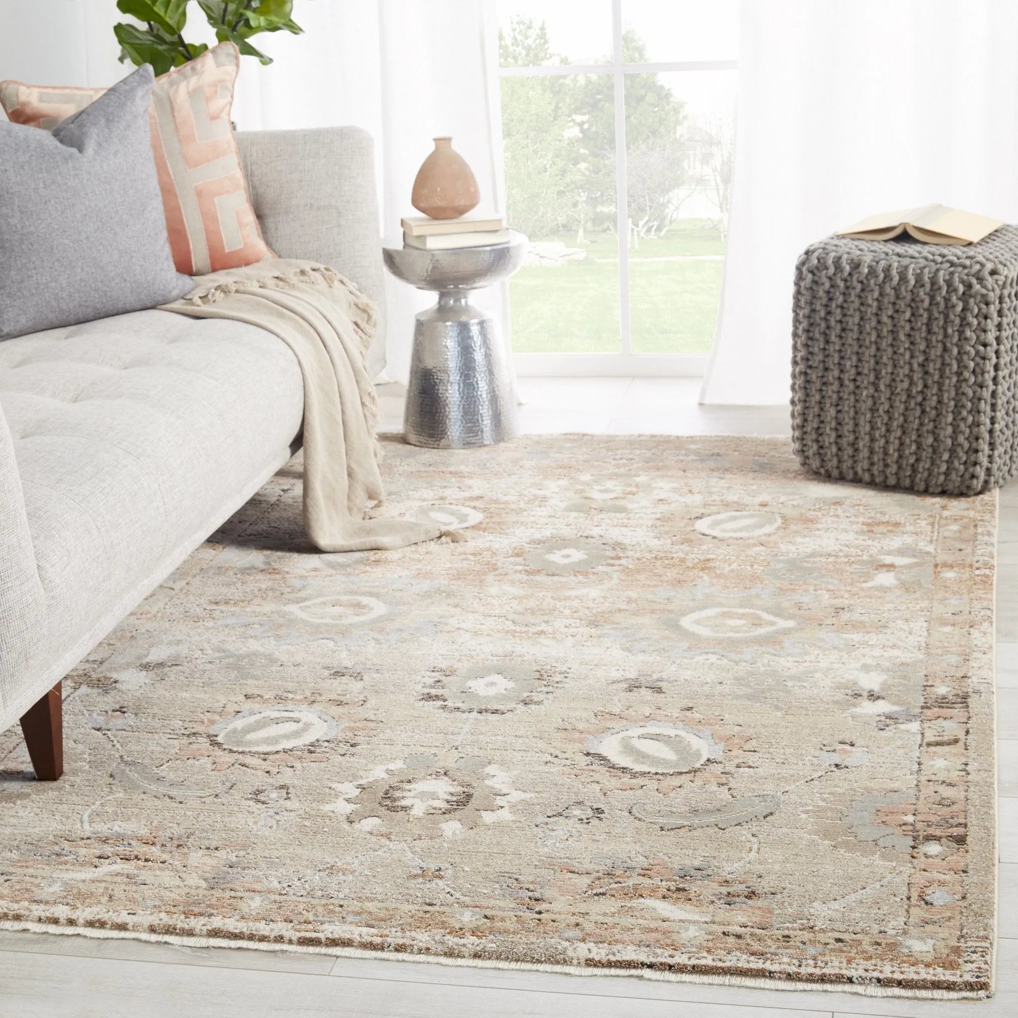 Myriad Myd05 Milana Blush/Tan Rug - Baconco