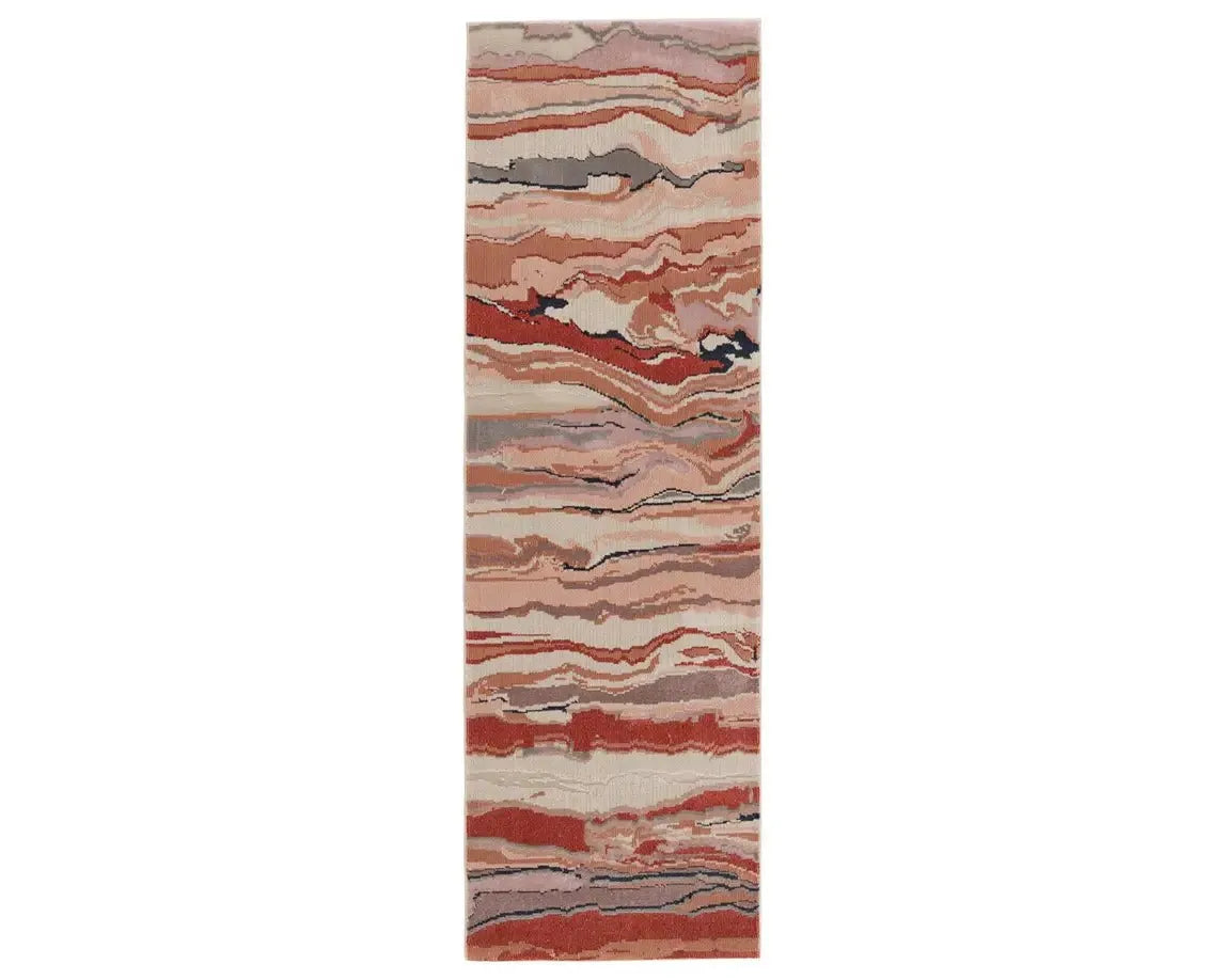 Myriad MYD14 Pink/Red Rug - Baconco