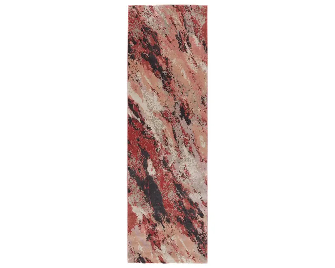 Myriad MYD16 Red/Deep Brown Rug - Baconco