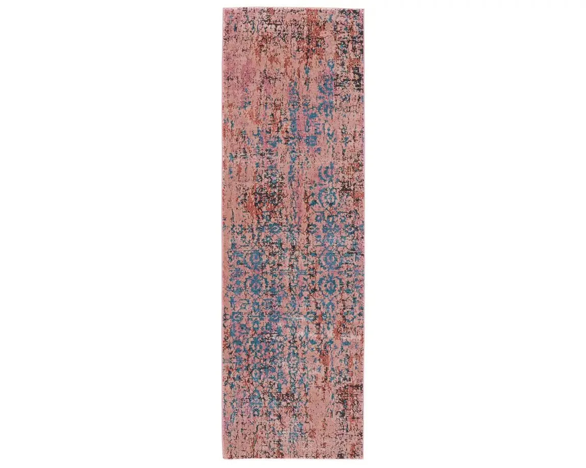 Myriad MYD17 Pink/Teal Rug - Baconco