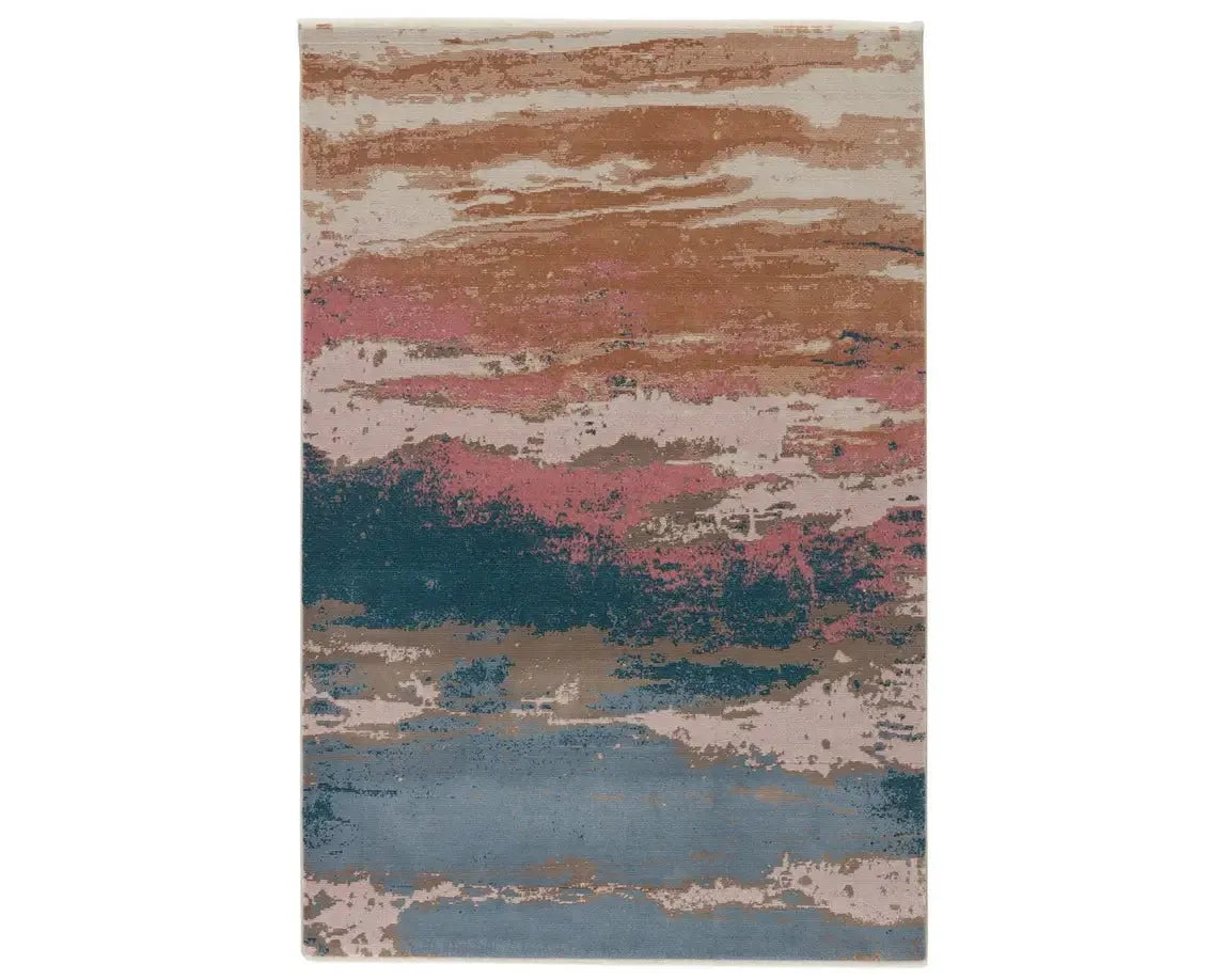 Myriad MYD18 Blue/Gold Rug - Baconco