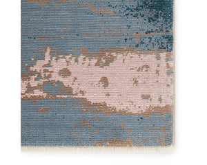 Myriad MYD18 Blue/Gold Rug - Baconco