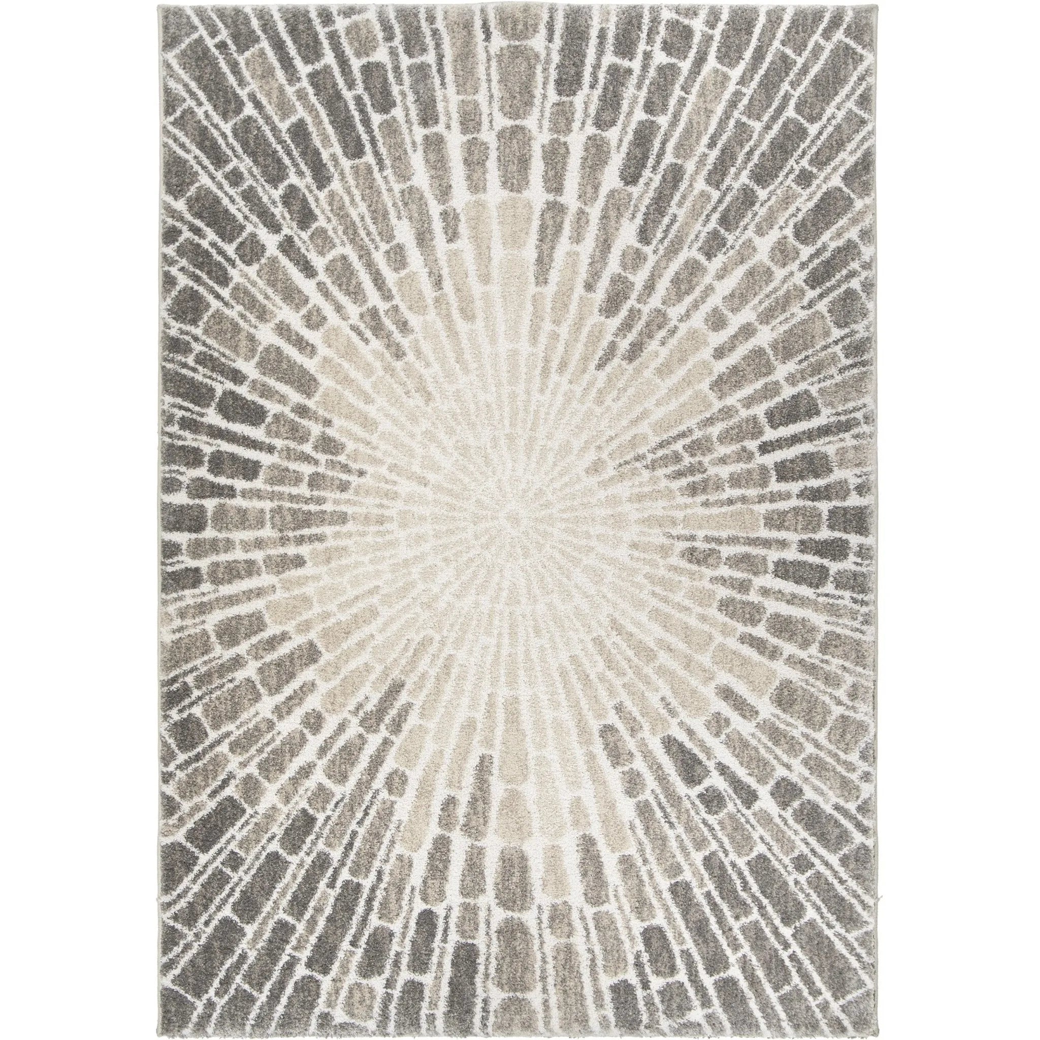 Mystical 7007 Starburst Natural Rug - Baconco