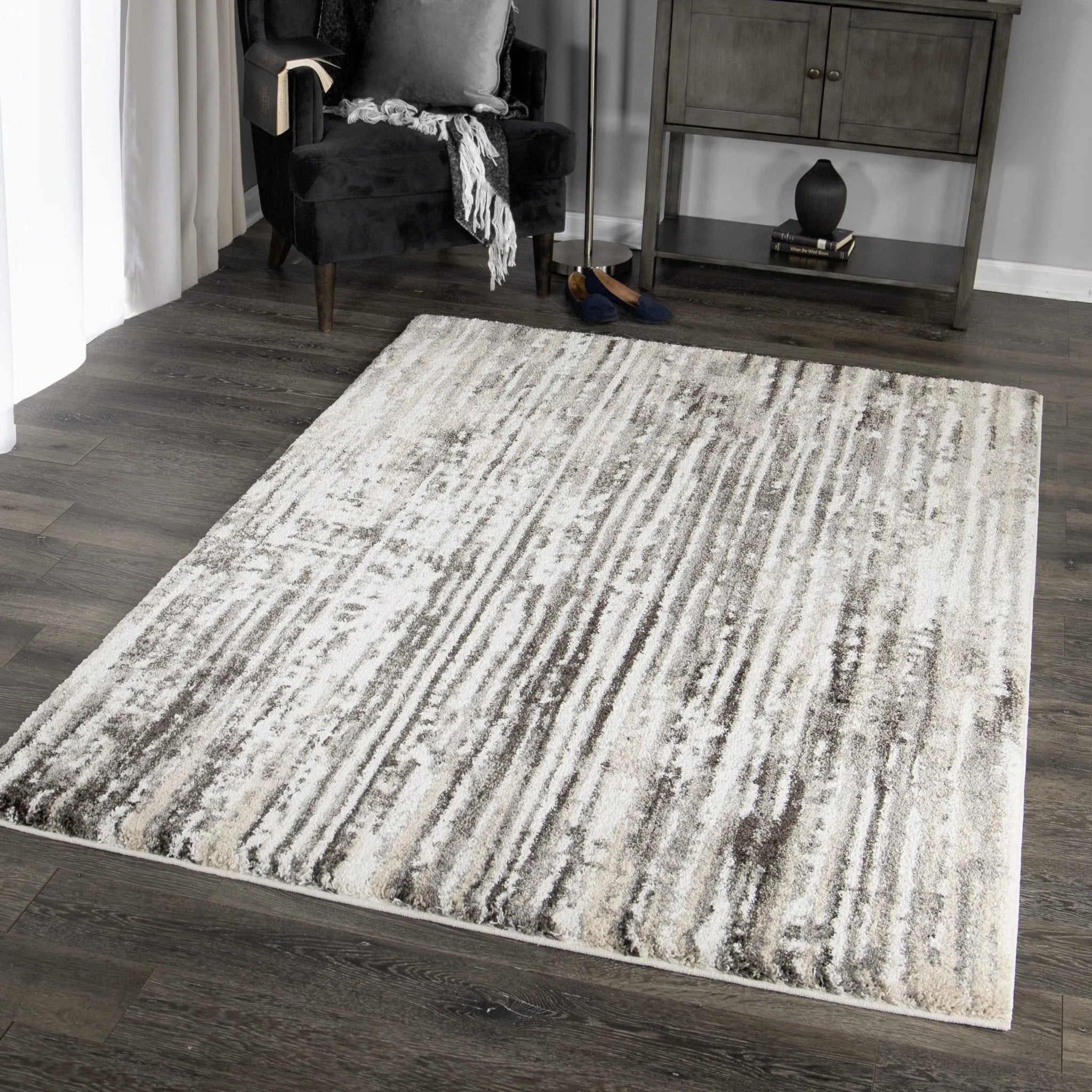 Mystical 7008 Birchtree Natural Rug - Baconco