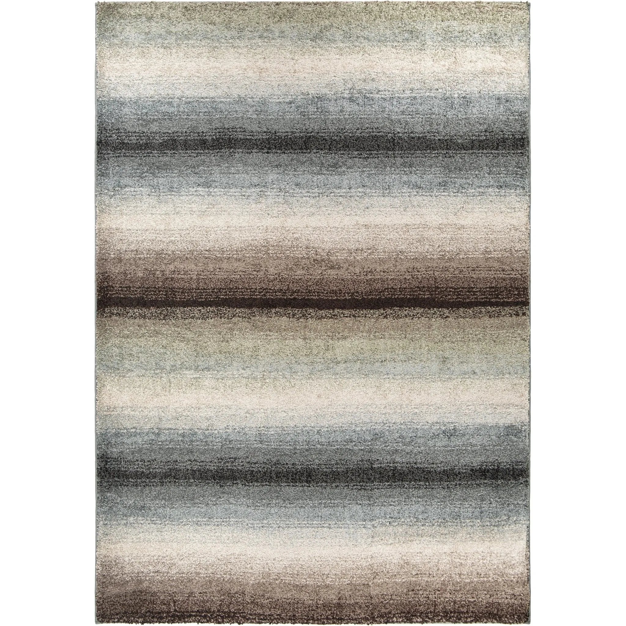 Mystical 7018 Skyline Muted Blue Rug - Baconco