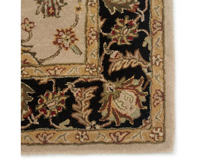 Mythos MY02 Selene Beige / Ebony Rug - Baconco