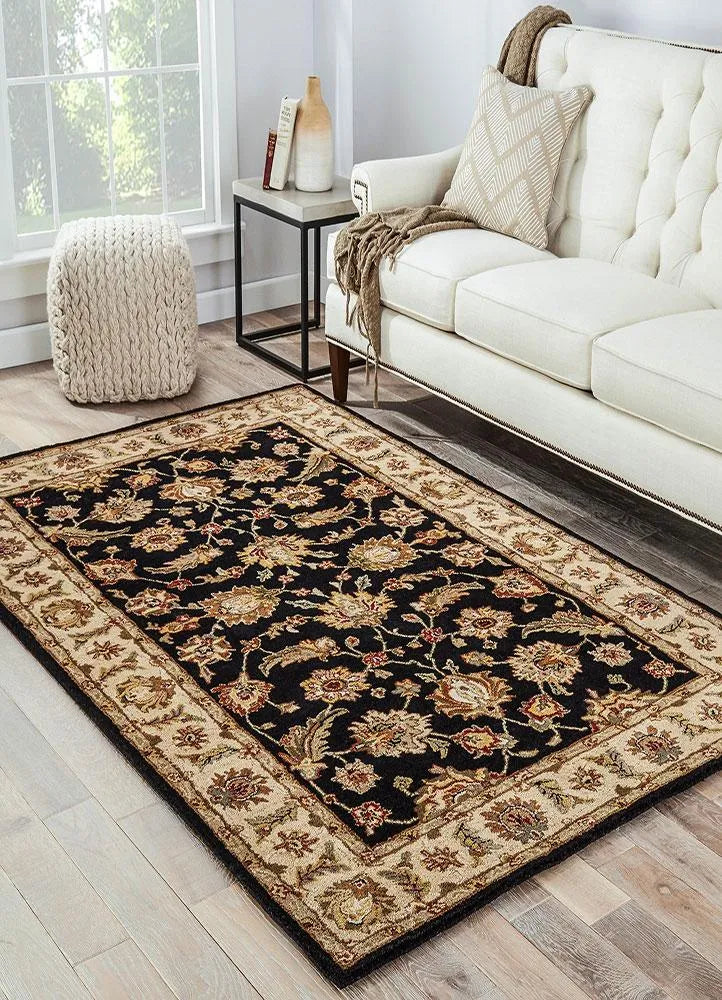 Mythos MY03 Selene Ebony / Sand Rug - Baconco