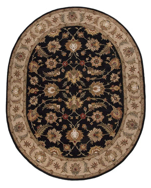 Mythos MY03 Selene Ebony / Sand Rug - Baconco