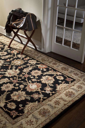 Mythos MY03 Selene Ebony / Sand Rug - Baconco