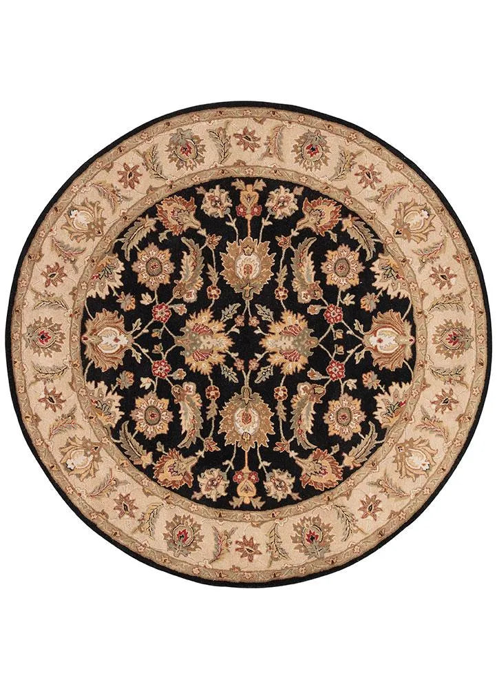 Mythos MY03 Selene Ebony / Sand Rug - Baconco