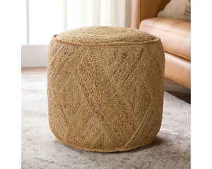 Nadal NDL01 Tan Pouf - Baconco