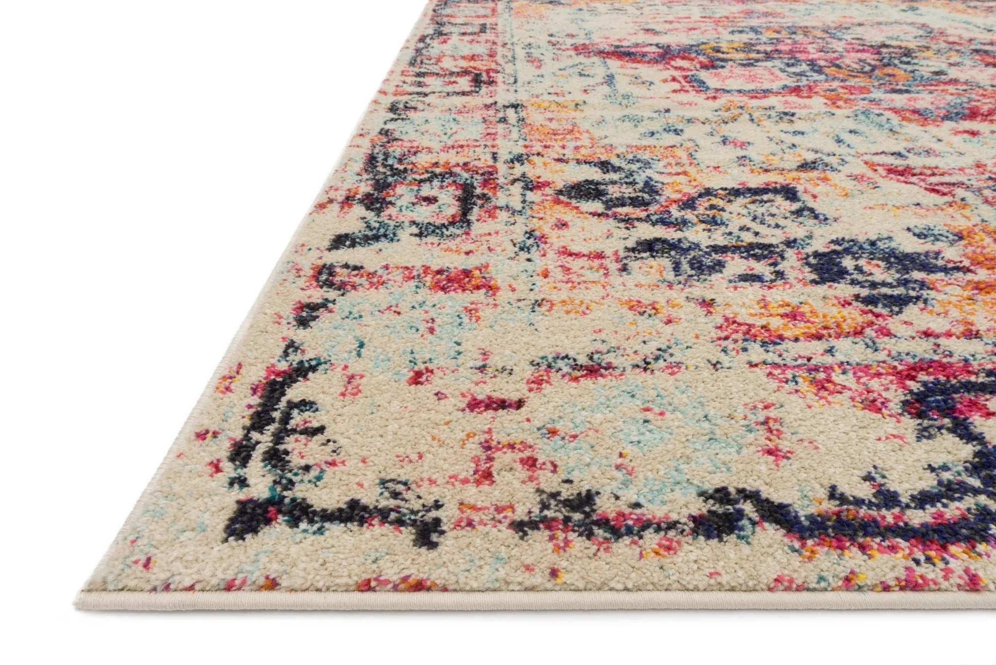 Nadia NN-02 Ivory/Fiesta Rug - Baconco