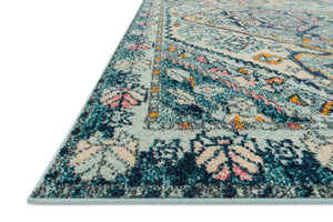 Nadia NN-03 Aqua/Navy Rug - Baconco