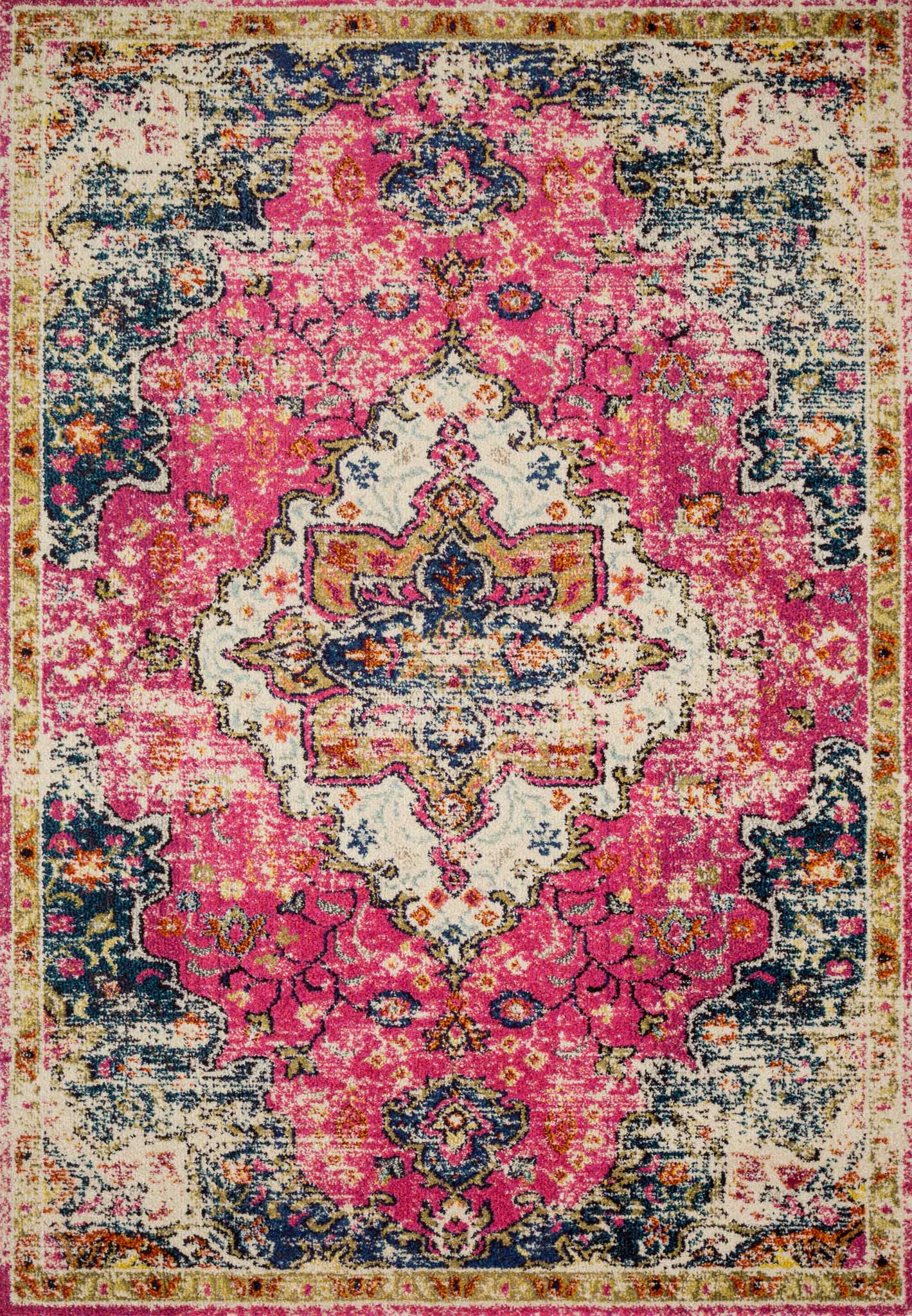 Nadia NN-04 Pink/Midnight Rug - Baconco