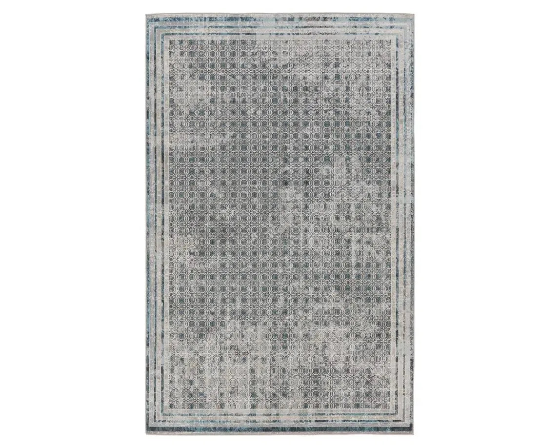 Nadine NDN04 Blue/Light Grey Rug - Baconco