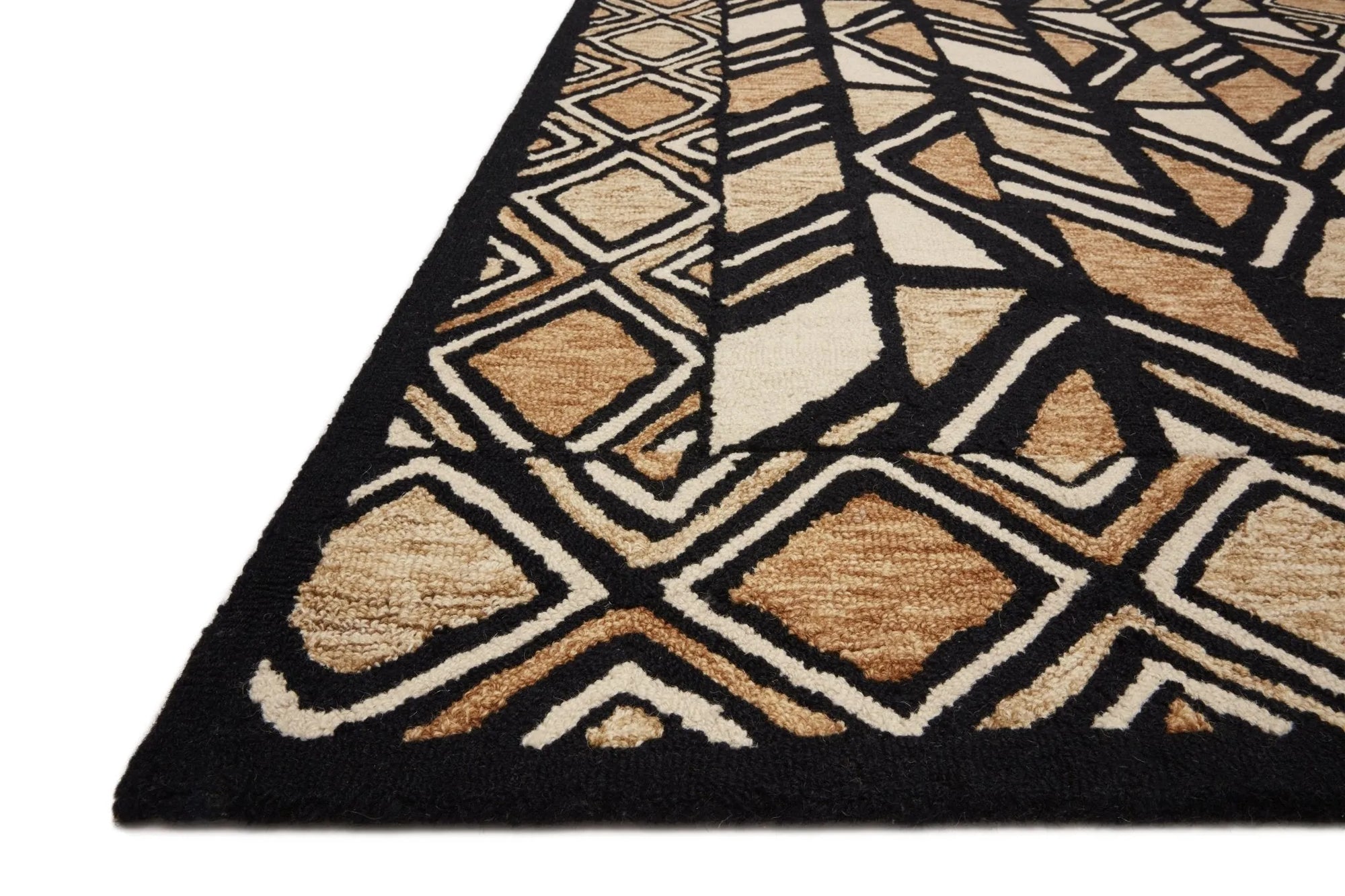 Nala Nal-01 Black/Beige Rug - Baconco