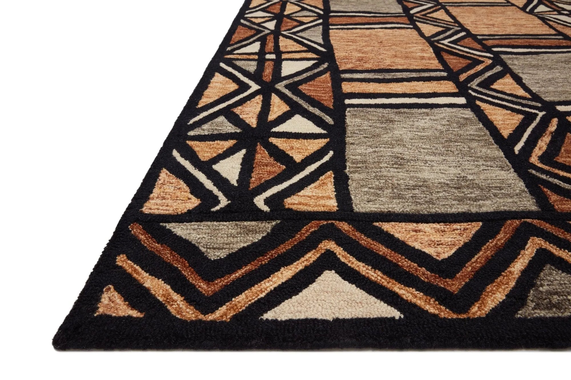 Nala Nal-07 Walnut/Multi Rug - Baconco