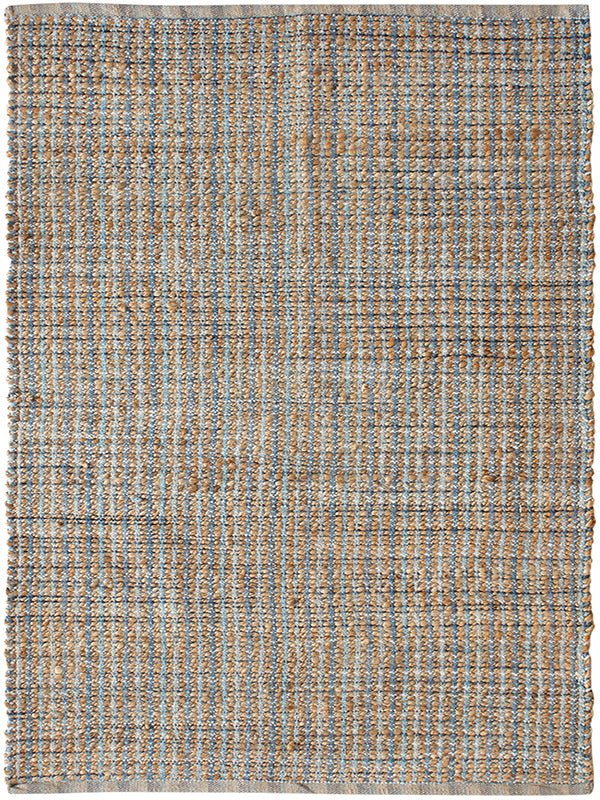 Natural 03305NAV Navy Rug - Baconco