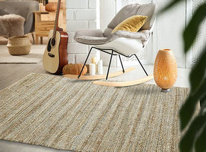 Natural 03314TEA Teal Rug - Baconco