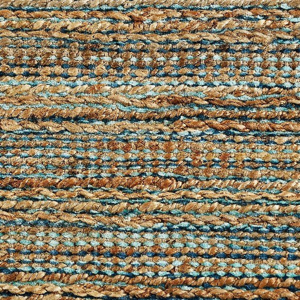 Natural 03314TEA Teal Rug - Baconco