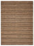 Natural 03368BKJ Jet Black Rug - Baconco